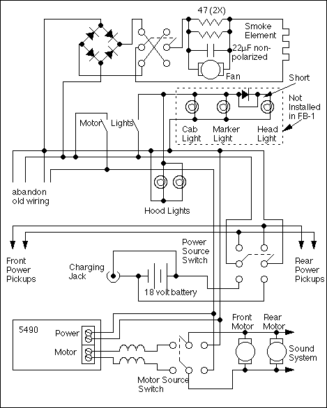 FA battery power schematic