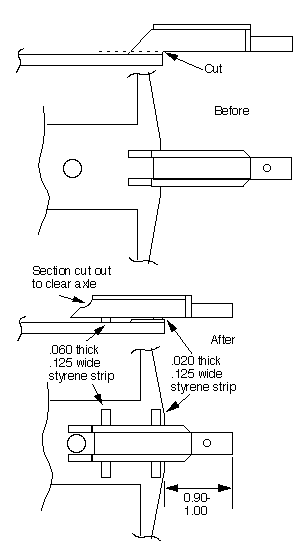 drawing of coupler mount modification