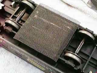 photo of modified aristo track cleaning pad