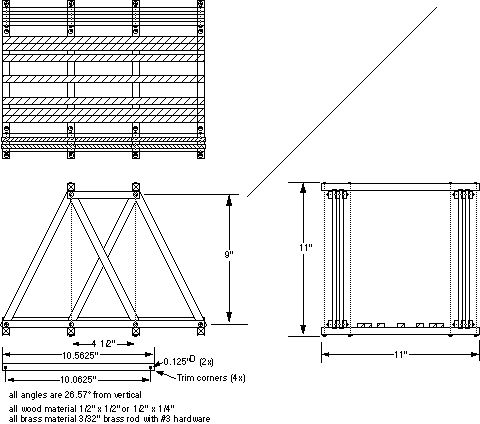 howe truss diagram