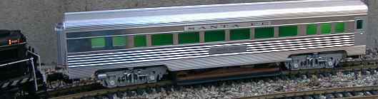 photo of Aristo streamliner converted to a track cleaning car