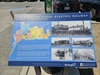>A historical plaque on the HRER has been placed in the pedestrian space at Brant & Elgin.