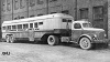 A CCL trailer bus at the Rebecca St yard in Hamilton in 1943.
