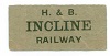 One of the tickets used by the HBIR (side B)