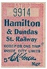 Ticket used on H&D.