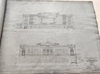 Blueprints of the CN James St station, North and South Elevations