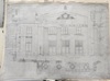 Blueprints of the CN James St station, Main Entrance Portico