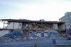 Demolition of the former Rebecca St Bus Terminal, January 5 2022