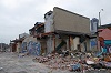 Demolition of the former Rebecca St Bus Terminal, January 5 2022