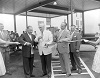 Mayor Lloyd D. Jackson cuts the ribbon