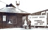 Stoney Creek station on the last day of service, February 17, 1973