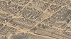 Bird's-eye view of Stuart St in 1876, looking southeast.