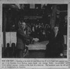 General Manager P. Todd shakes hands with former General Manager George Waller, April 6, 1951.