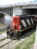 CN 4116 passing through