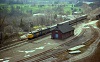 Via Rail #6781 & #6865 at the head of train #72 at Dundas station, November 28 1979.
