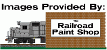Images provided by the Railroad Paint Shop
