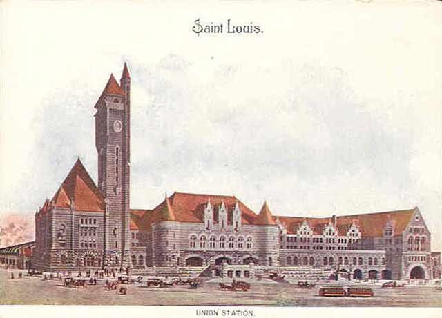 St Louis Union Station 1890s