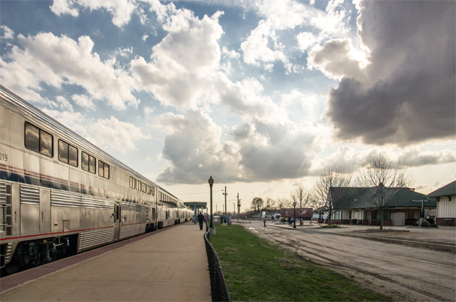 Station at Galesburg, Illinois