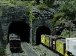 Tunnels from staging yards