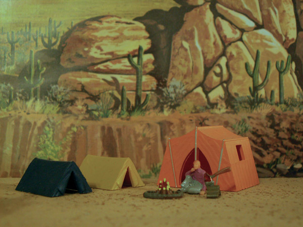 There are various places to camping in the wilderness of Sand 