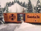 Santa Fe Mechanical Refrigerator Box Car  56402
