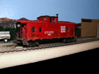 Santa Fe Caboose 7240