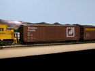Western Pacific double door box car 38134