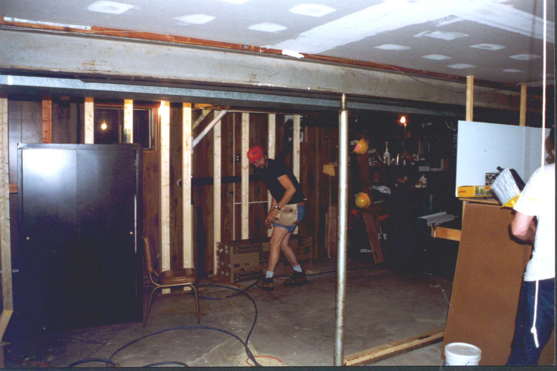 Another shot of the north wall