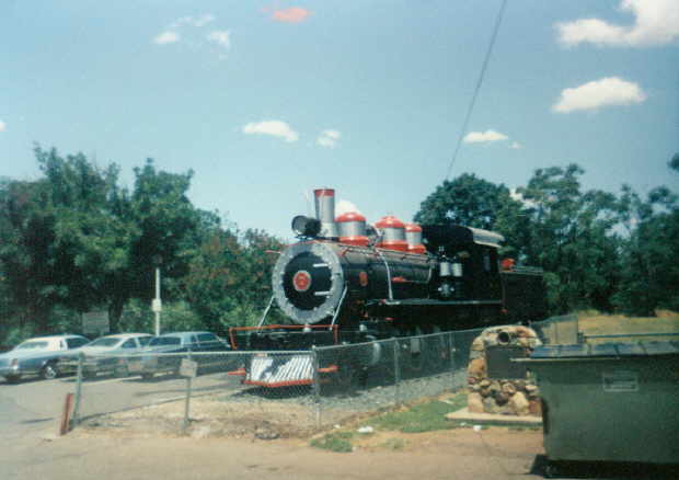 McCloud River #8 on display as Amador Central #7, the "Iron Ivan" in Ione, California.