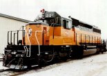 SD40-2 #201 Hiawatha Publicity shot