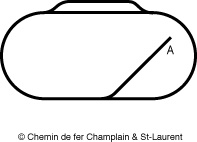 Oval + siding + spur