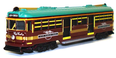 1:160 Scale Diecast Model – Melbourne W6 City Circle Tram By Cooee Classics