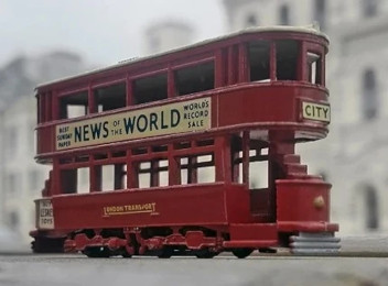 Lesney London Class E1 Tram