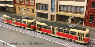 315711 Prague Tram Tatra T3 Type 2 Cars C
