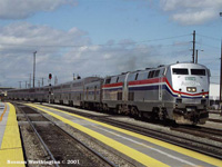 Amtrak #11 @ Santa Clara, CA