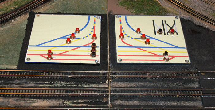 Raleigh Yard Route Control Panel