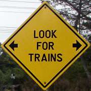 look for trains