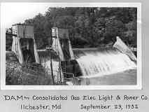Bloede Dam 1932