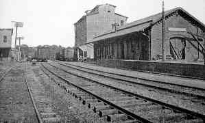 Mt. Airy Station Then