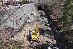 left wall dates to 2014