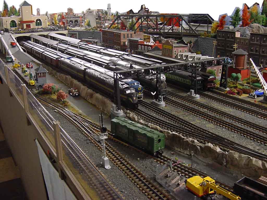 Photo 6 - Standing on the north side of the layout, looking at 