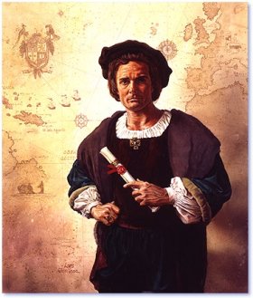 Christopher Columbus Receiving an Honorary Degree from WashU