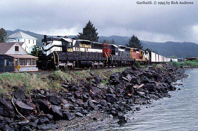 4381 with freigt at Brighton