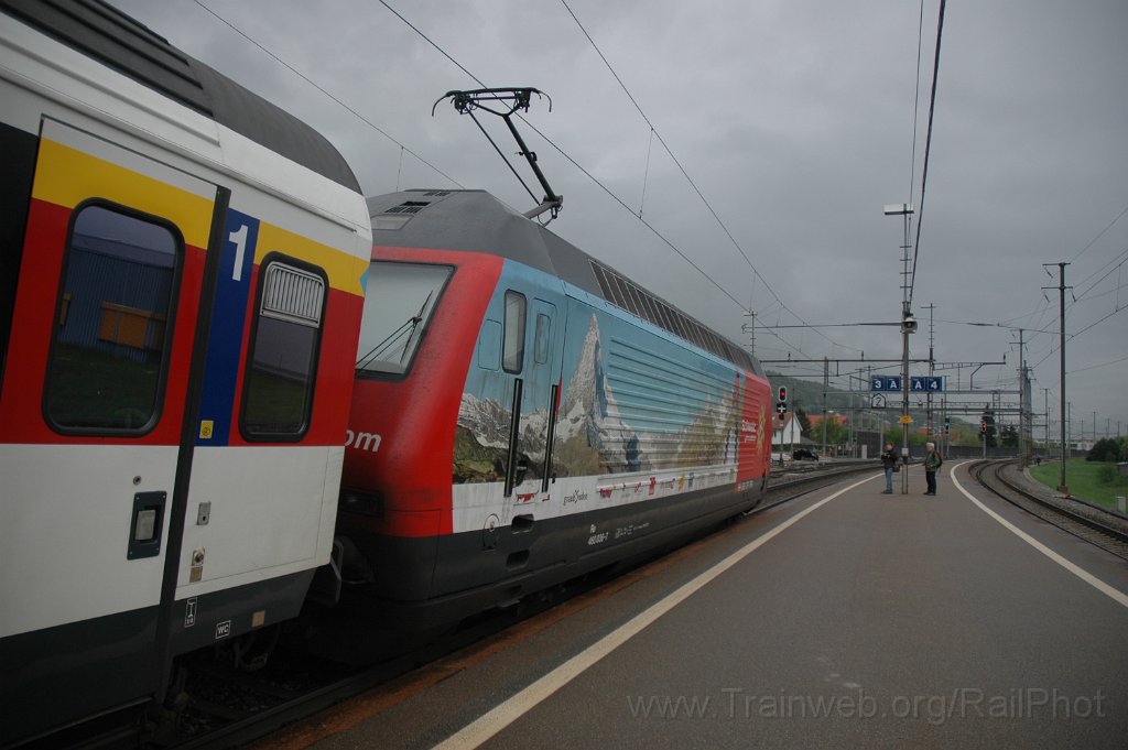 2783-0037-040513.jpg - SBB-CFF Re 460.036-7 «Franches-Montagnes» / Oensingen 4.5.2013