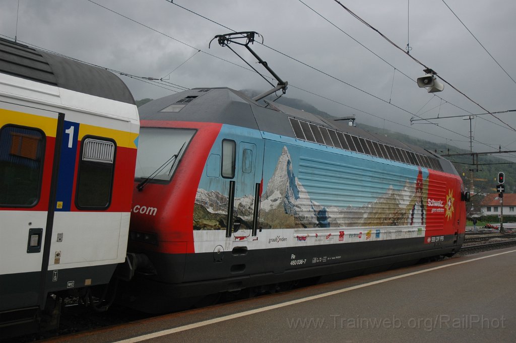 2783-0041-040513.jpg - SBB-CFF Re 460.036-7 «Franches-Montagnes» / Oensingen 4.5.2013