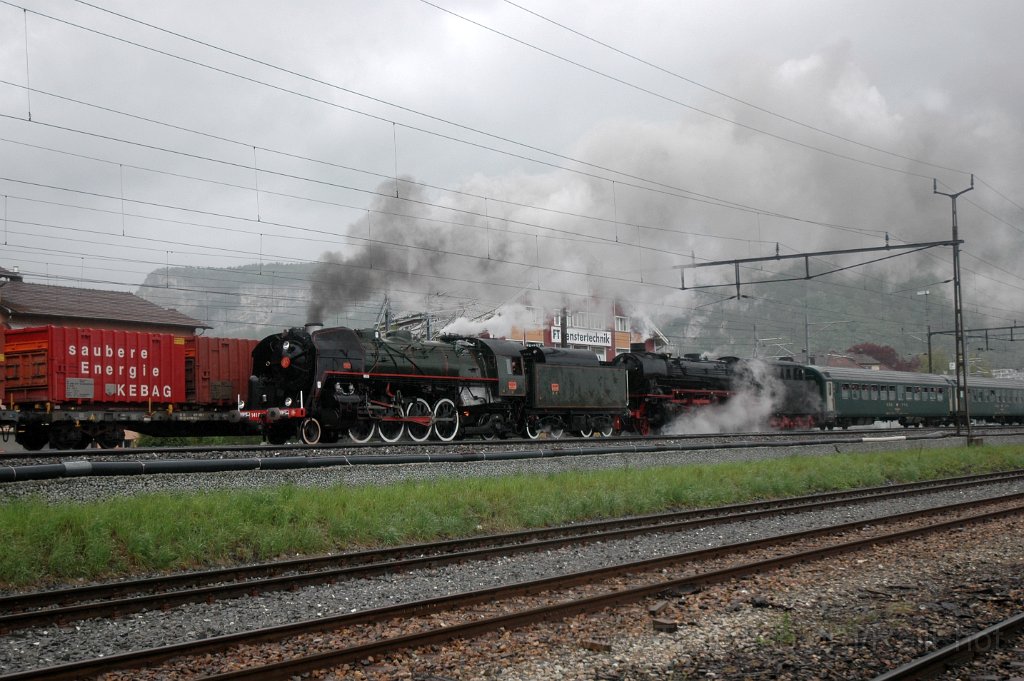 2786-0044-040513.jpg - SNCF 141 R 1244 + DB 41.018 / Oensingen 4.5.2013