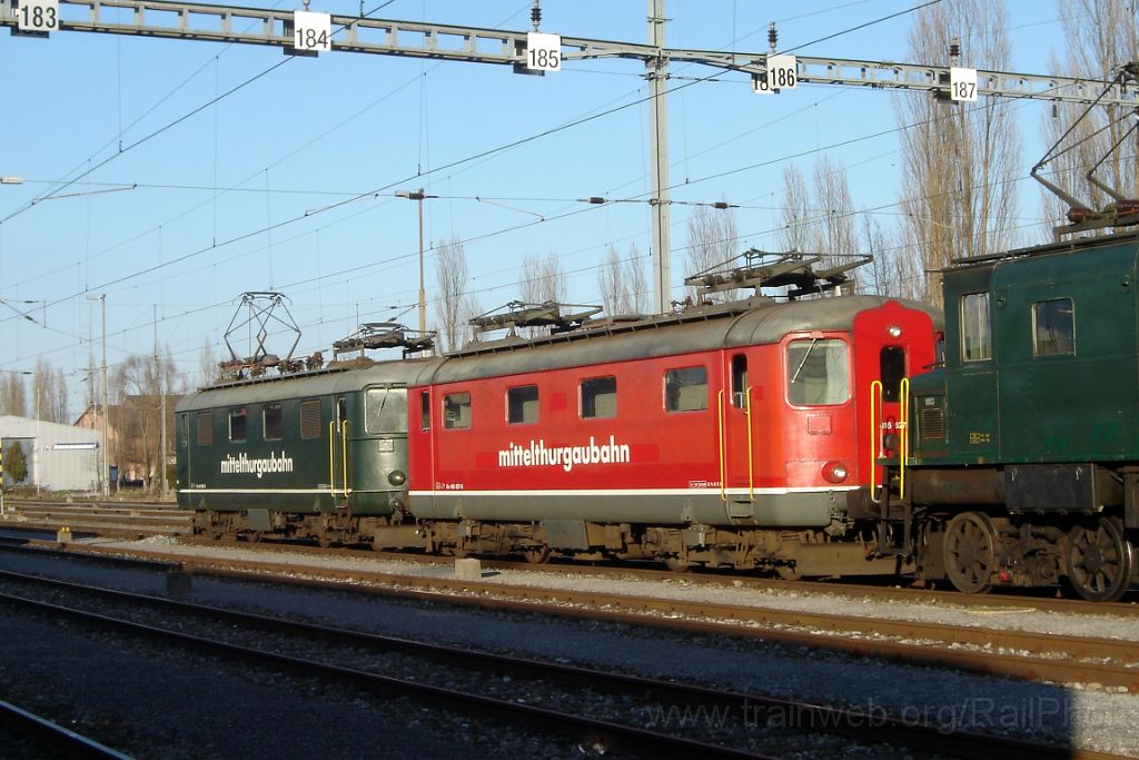 1284-0050-150207.jpg - MThB Re 416.627-8 + Re 416.628-6 / Romanshorn 15.2.2007