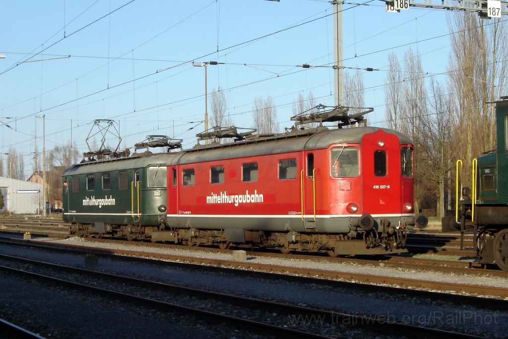 1285-0005-150207.jpg - MThB Re 416.627-8 + Re 416.628-6 / Romanshorn 15.2.2007
