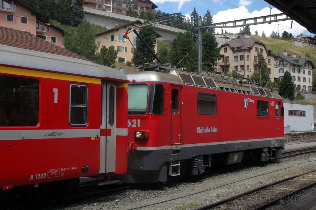 2530-0007-290712.jpg - RhB Ge 4/4'' 621 «Felsberg» / St.Moritz 29.7.2012