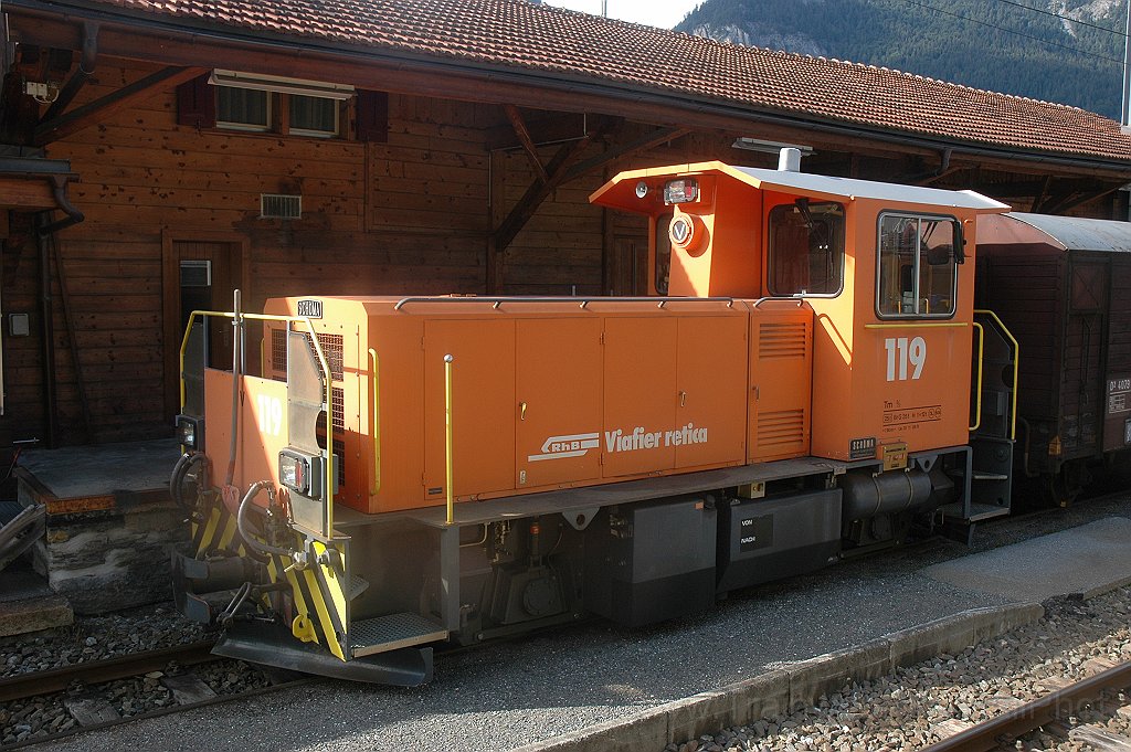 2533-0038-290712.jpg - RhB Tm 2/2 119 / Reichenau-Tamins 29.7.2012